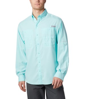 Columbia Muške Košulje - PFG Tamiami II Long Sleeve Big Svijetlo Plave | ANKY-71564